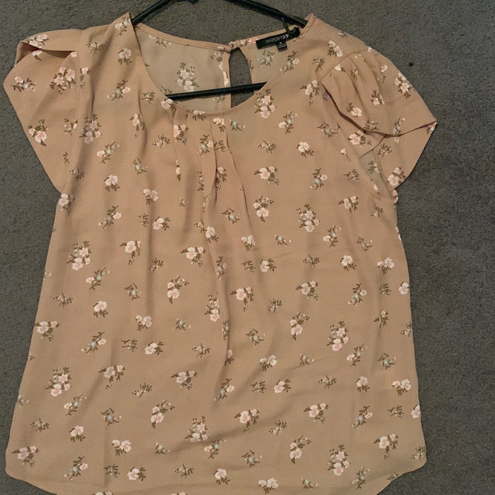 Papermoon flowered top 🌻